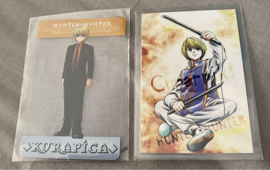 Amazon.co.jp: HUNTER×HUNTER クラピカ 2種セット ラミネートカード 