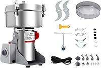 TFCFL 2500g Electric Grain Mill Grinder - 304 Stainless Steel, 32000 RPM 4500W High-Speed Pulverizer for Corn, Herbs, Spices, Coffee Beans