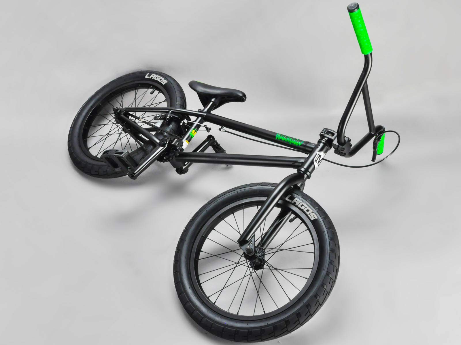 Mafiabikes Madmain 18 Flat Black Harry Main Bmx Bike Desertcart