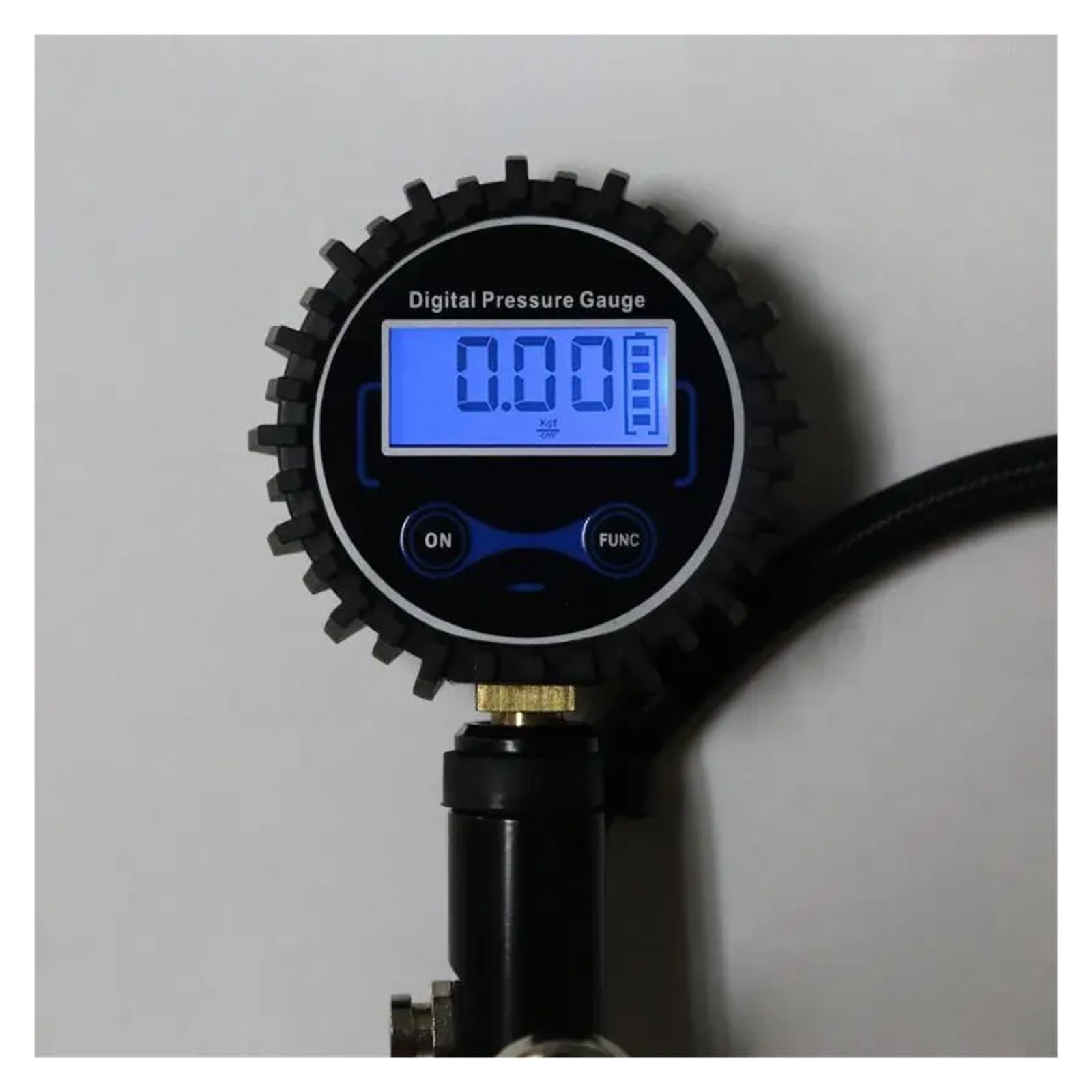 Inflador de neumáticos digital con manómetro, disponible for uso nocturno, for trabajo pesado, 0-200 F1FB Eficiencia