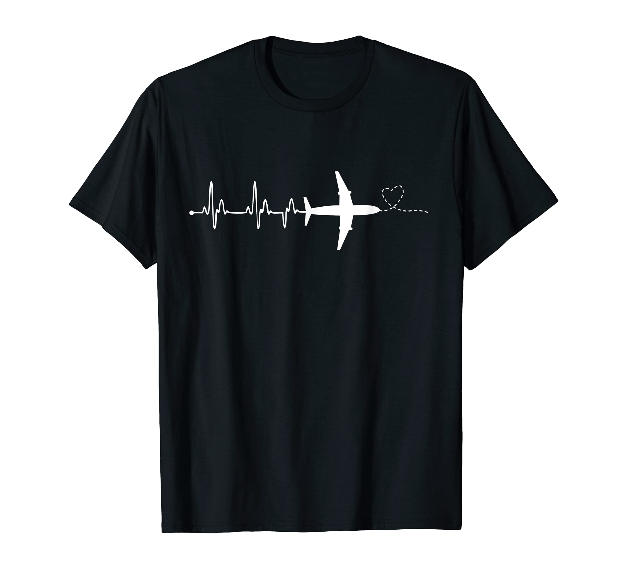 Pilot In Progress Apparel for Aviation Pilot DadAirplane Pilot Heartbeat Clothing - Student Pilot T-ShirtOEKO-TEX STANDARD 100