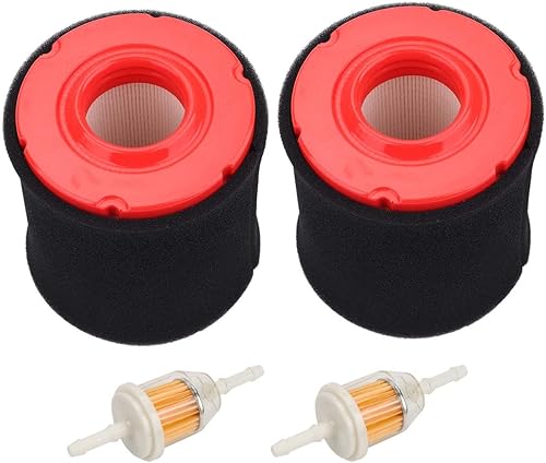 HIPA Paquete de 2 filtros de aire 937-05066 para MTD 737-05066 OHV 547cc Cub Cad XT1-LT42 XT1-LT46 cortacésped tractor Troy Bilt TB42 TB46 CLT42H