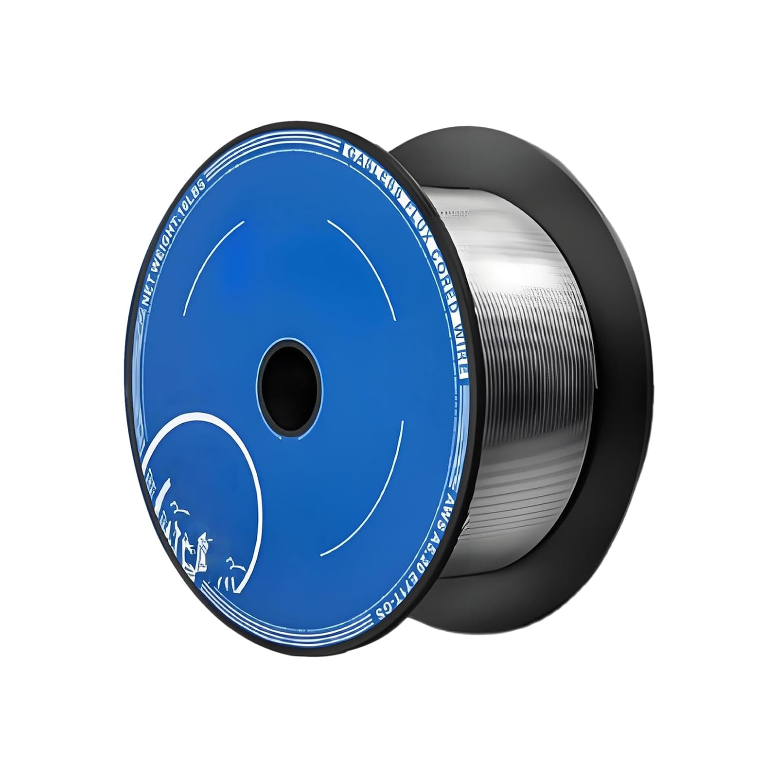 Solido filo per saldatura MIG – E71T-GS 0,1 cm in acciaio dolce MIG – per tutte le posizioni saldatura a gas infrangibile ABS bobina 0,8 mm 1 kg confezione da 3