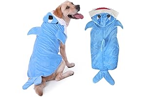 FLAdorepet Shark Dog Halloween Costume