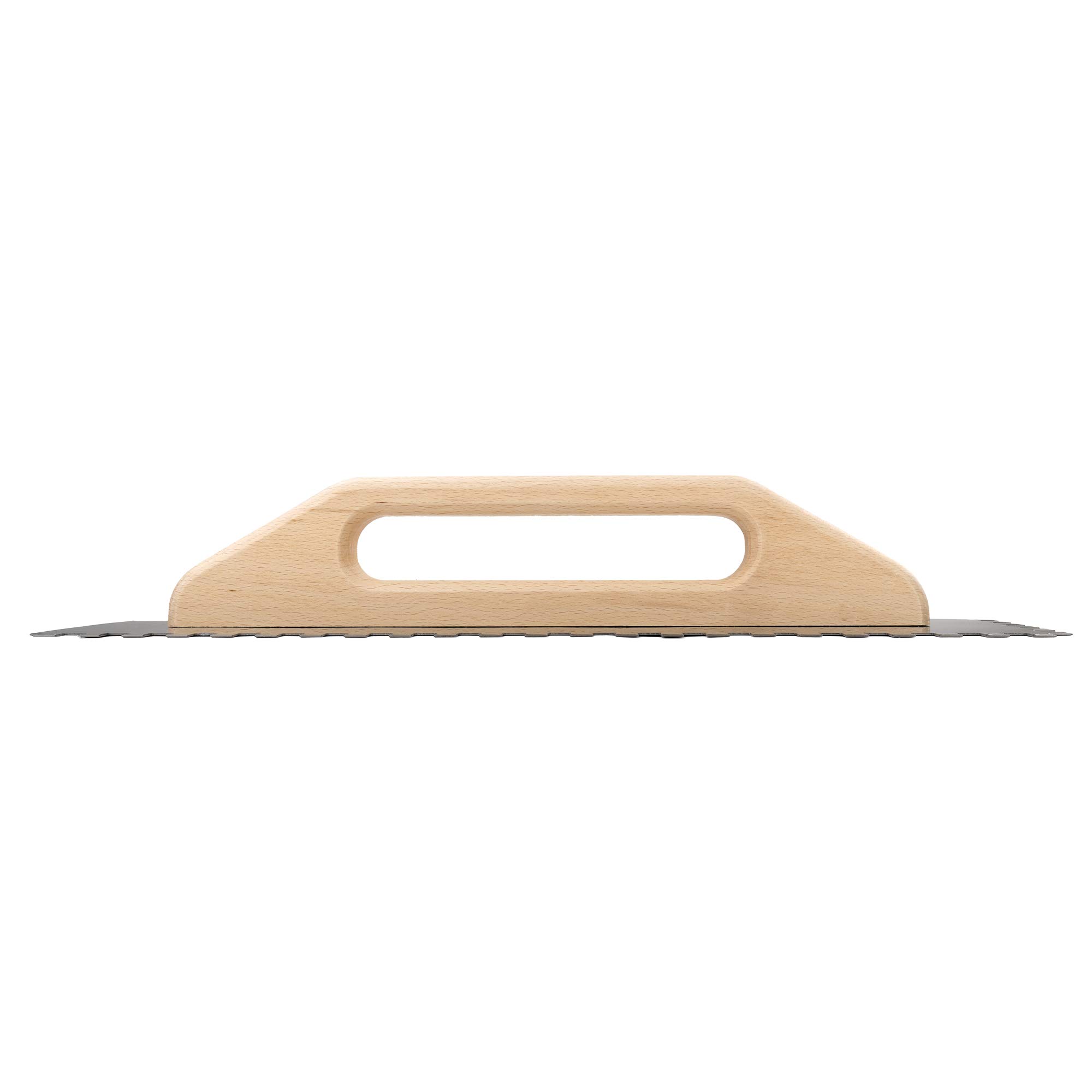 Bellota 587510 - Taloche Dentelée avec Poignée en Bois - Taloche Peigne à Dents de Château pour Travaux de Carrelage et Revêtement de Sol