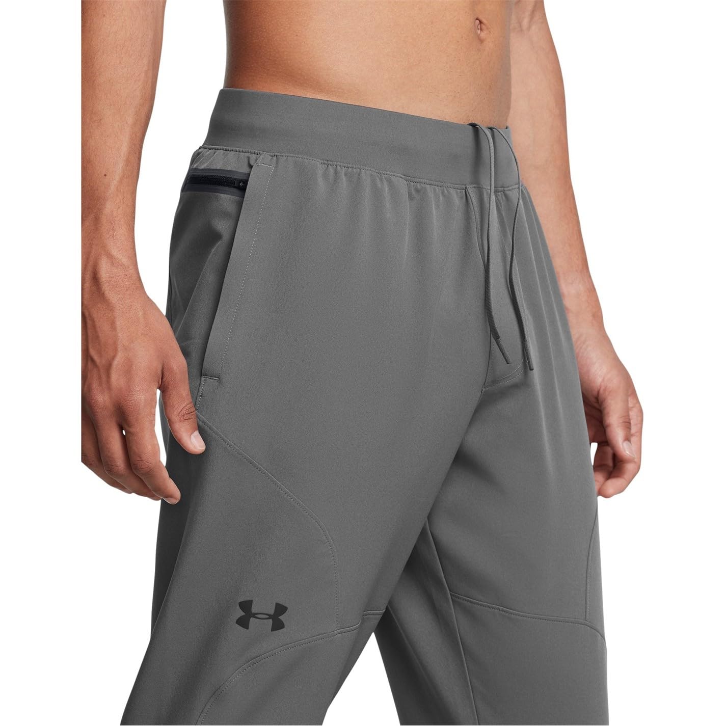 Under Armour Pantalón de Entrenamiento Cónico de Tejido Elástico - Pantalón Hombre