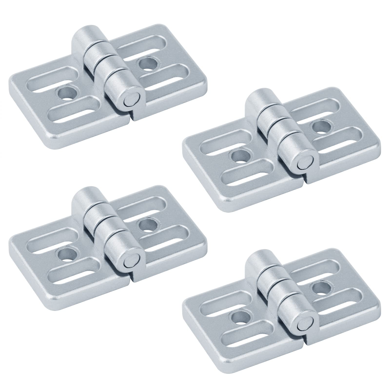 OTTFF 4 Pack Zinc Alloy Slotted Door Hinges Fits 1515 4040 4545 T