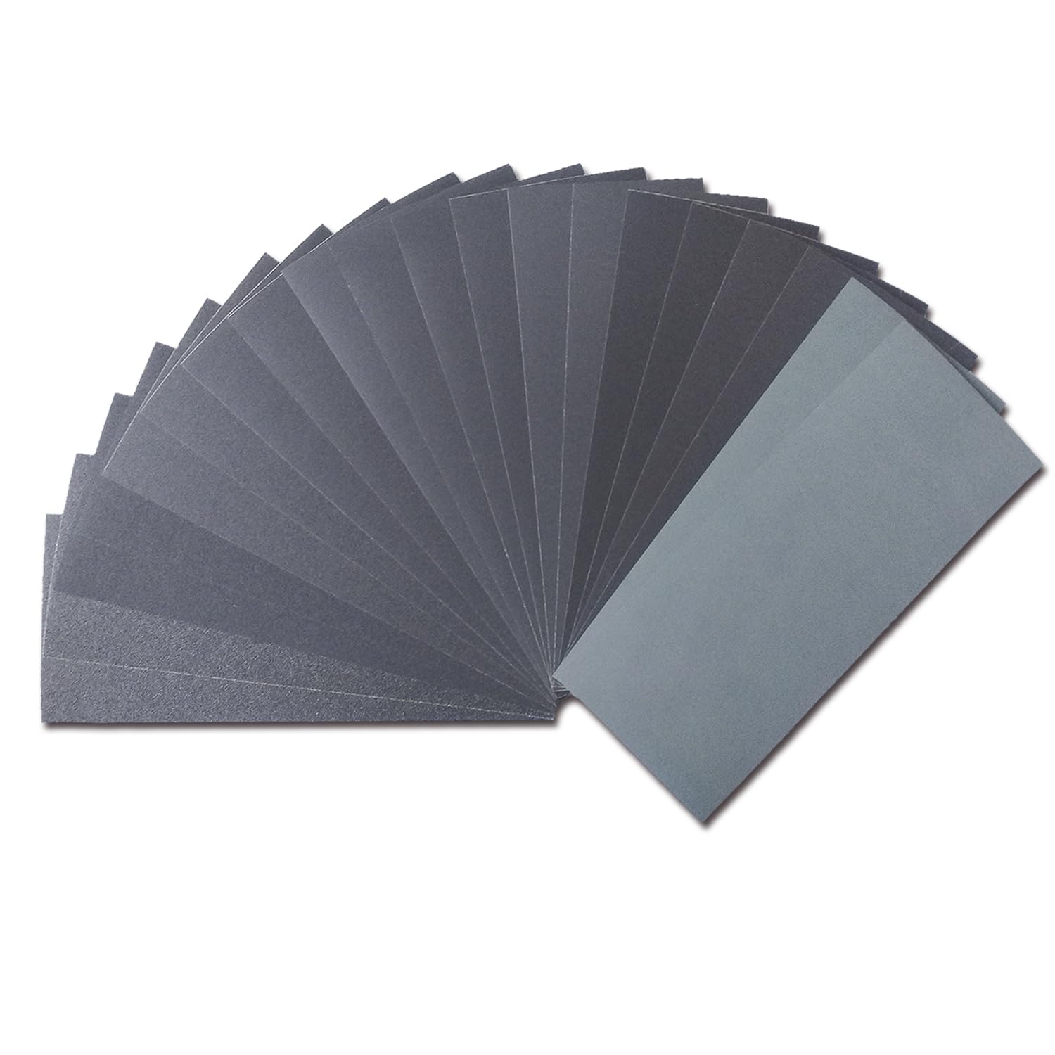 Sandpaper Variety Pack, 20PCS Sand Paper Assorted for Wood Metal