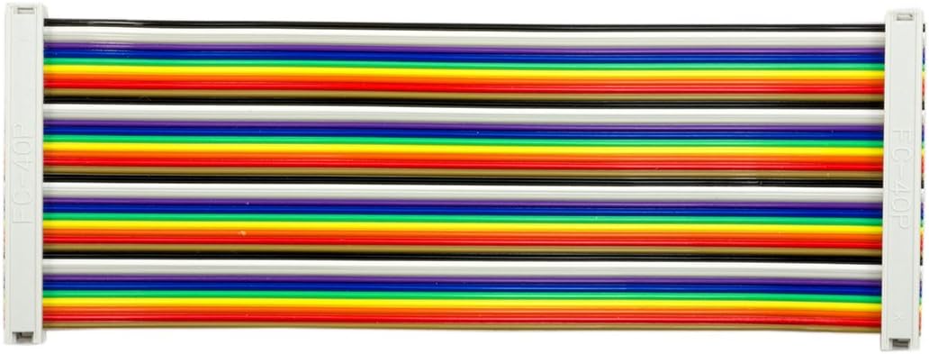 40 Pin GPIO Ribbon Cable - Rainbow 150mm