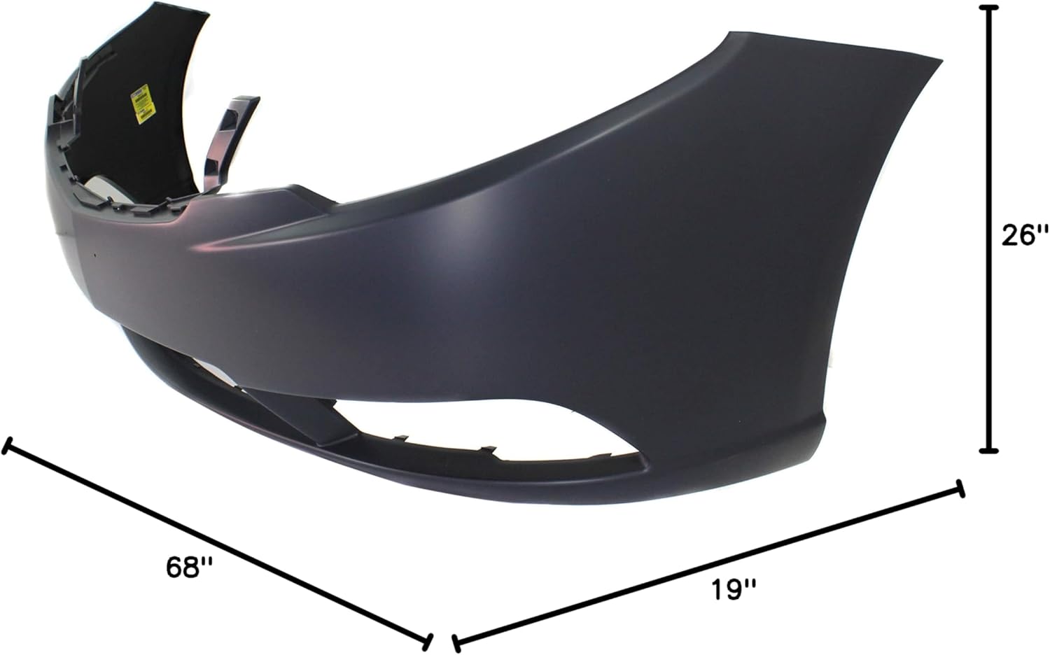Garage-Pro Bumper Cover Compatible with 2010-2013 Kia Forte CAPA Front