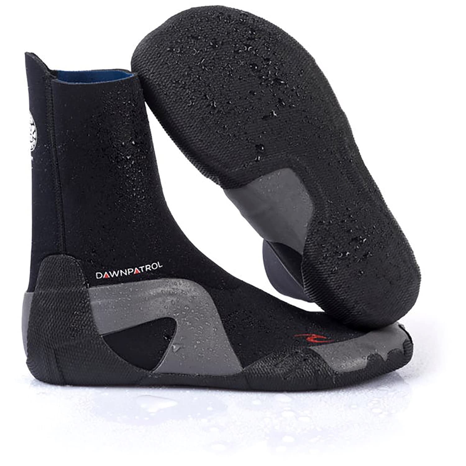 Rip Curl Dawn Patrol 5mm Round Toe Neoprene Wetsuit Boots Shoes - Black - Easy Slide on System - SOS - Sensitive Sole - Review, Price and Buying Guide