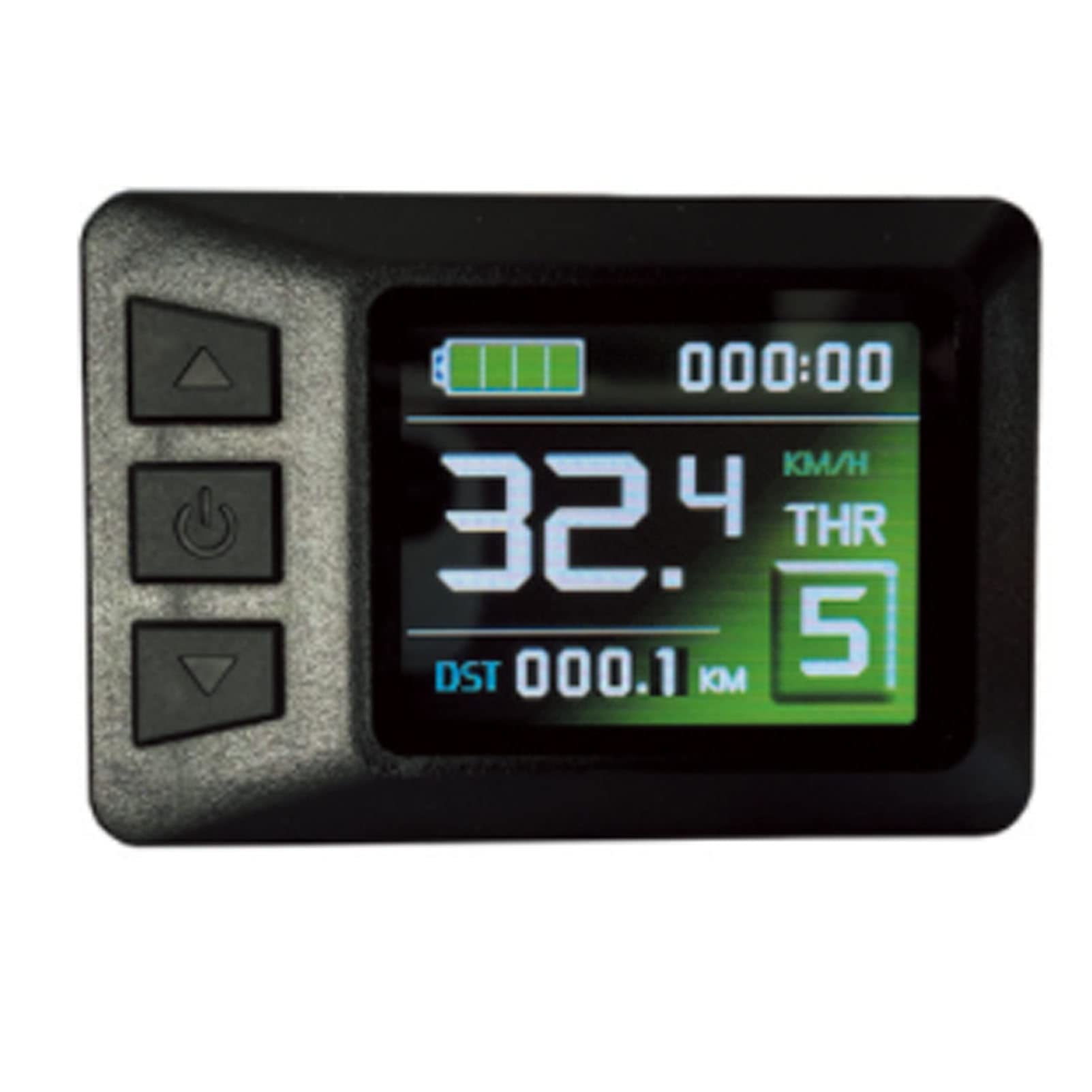 Pantalla para Bicicleta eléctrica, Panel Controlador de Pantalla LCD7C Resistente al Agua de 24V/36V/48V, Tablero para Bicicleta eléctrica
