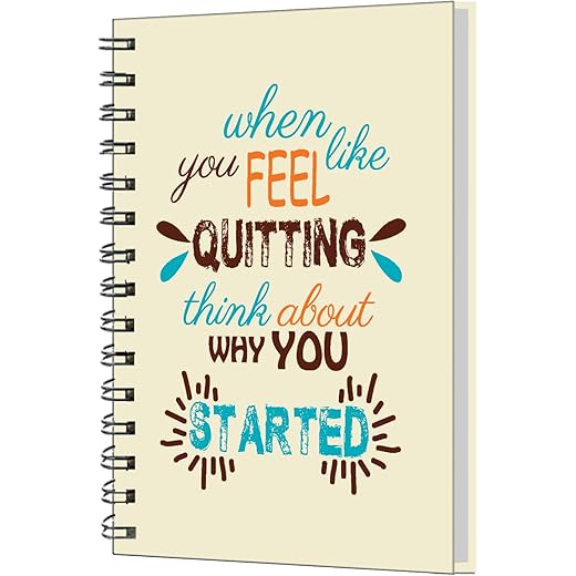 AccuPrints Hard Bound Notebook A5 200 Pages 9 inch