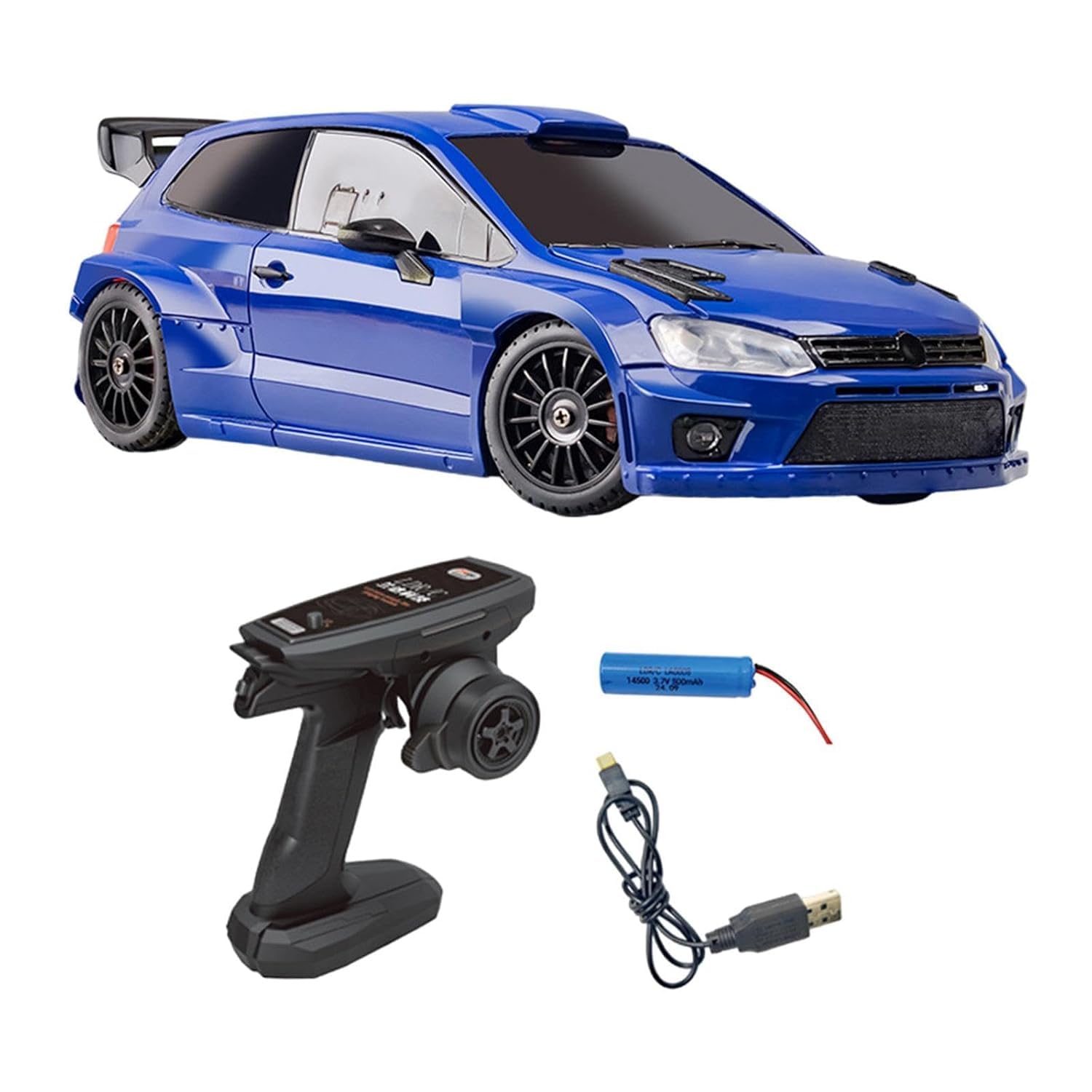 TIUDTOY Mini RC WolkswaAgen PoOlo β LDRC 1:28 4WD 2.4GHz Racing Car with 7.4V 500mAh Battery for Adults LDRC 1:28 Scale 4WD RC WolkKSswagen PolOo Car β 2.4GHz Drift Racer with 7.4V 500mAh Battery