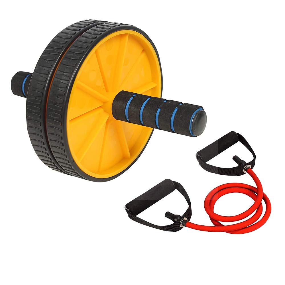 Vendere Ab Exercise Roller | Balance Wheel Roller | Ab Wheel Roller With Single toning Tube (B08QJT345C) Amazon Price History, Amazon Price Tracker