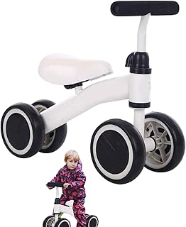 2 Pcs equilíbrio da criança,Brinquedo bicicleta da criança para 1-3 anos ida- Presentes para bicicletas criança 12 a 36 meses, treine o bebê pé para andar, Famure