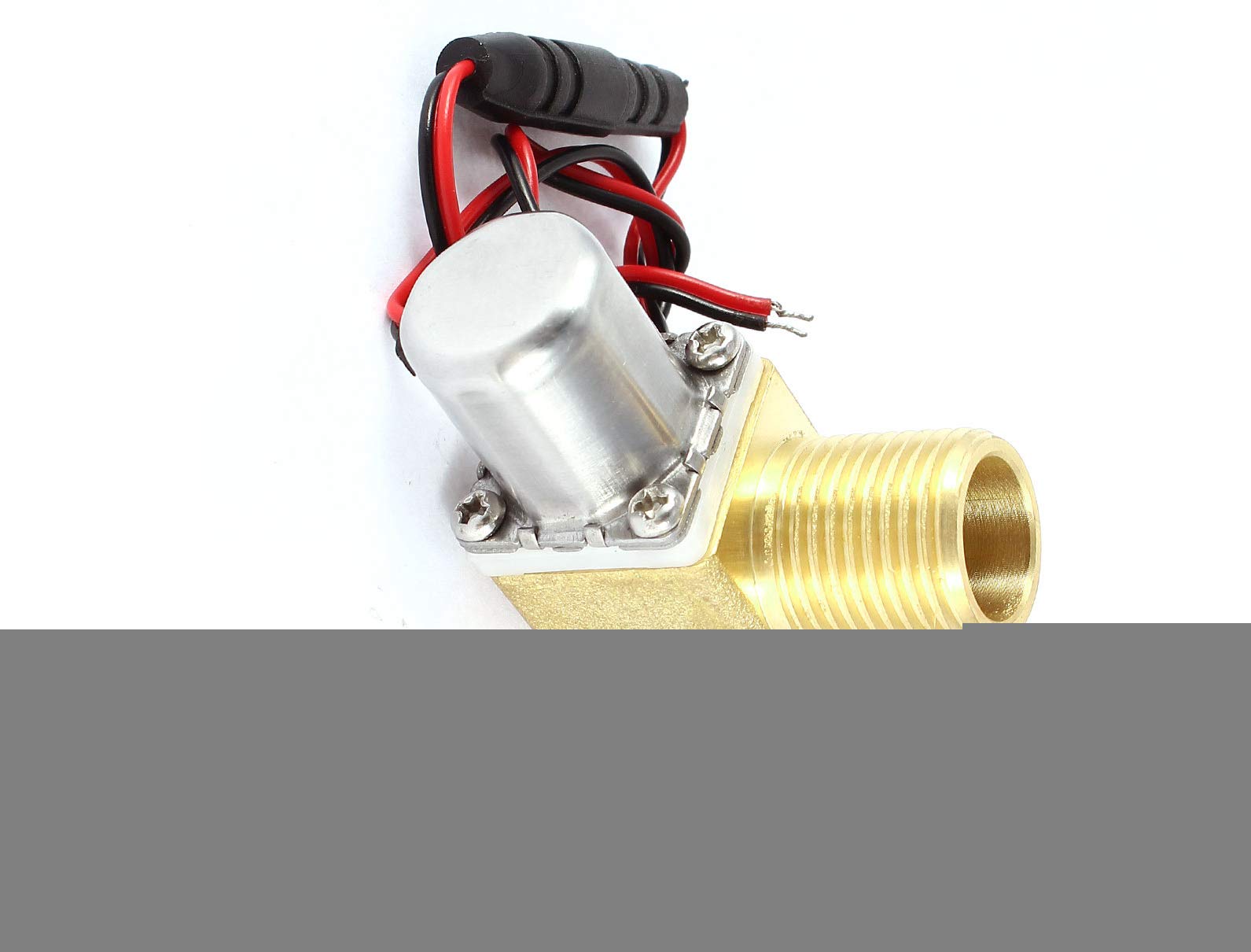 Válvulas macho de 1/2PT, válvula solenoide de entrada de agua de una sola vía, válvulas solenoides de CC 4,5 V 500mA Válvulas Eléctricas
