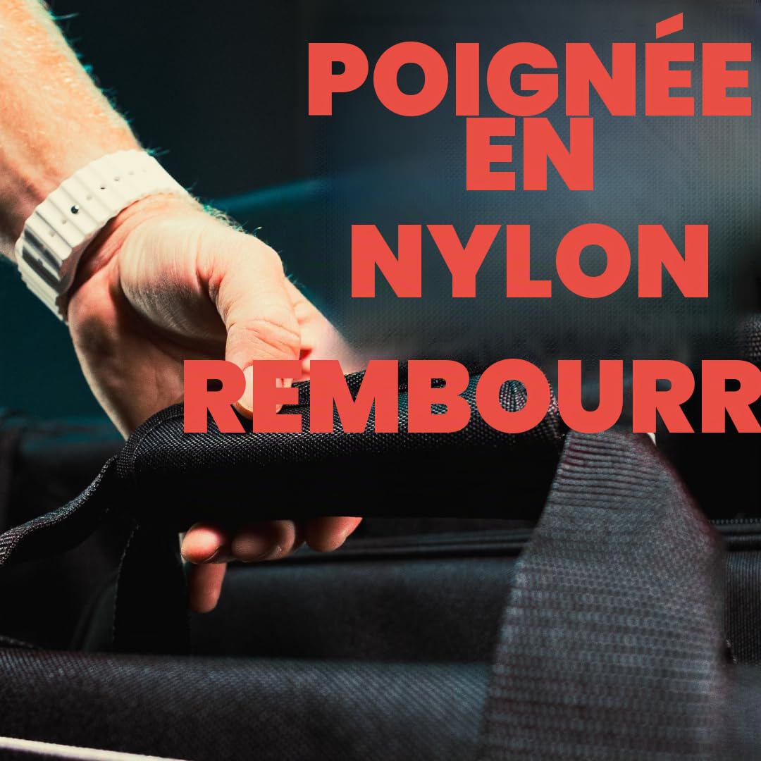 Gator Cases Housse en nylon rembourré pour le transport d'écrans LCD, de moniteurs et de TV entre 40" et 45"; (G-LCD-TOTE-LG)