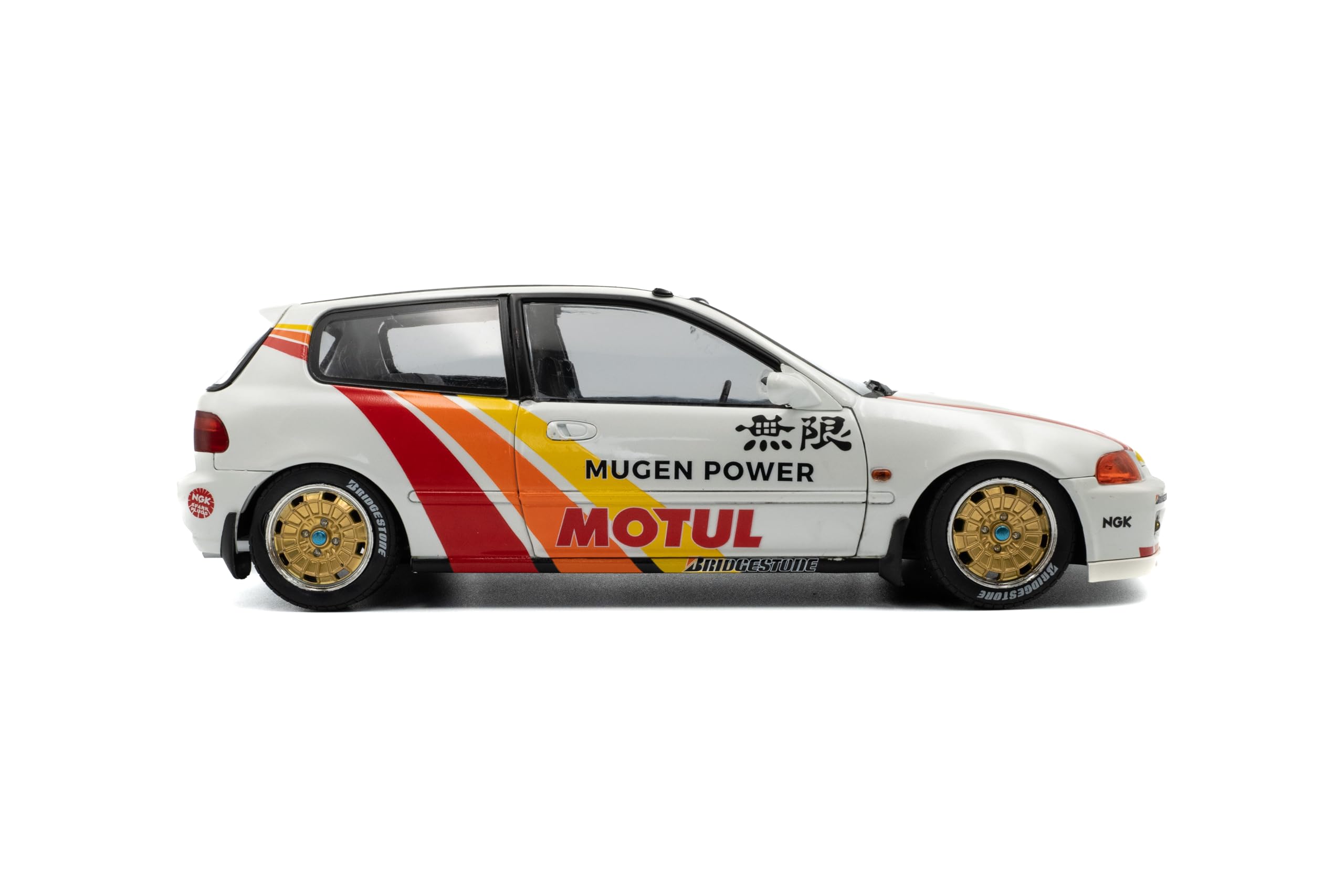 Amazon.com: Solido Works 1:18 Scale Honda Civic (EG6) Mugen Racing