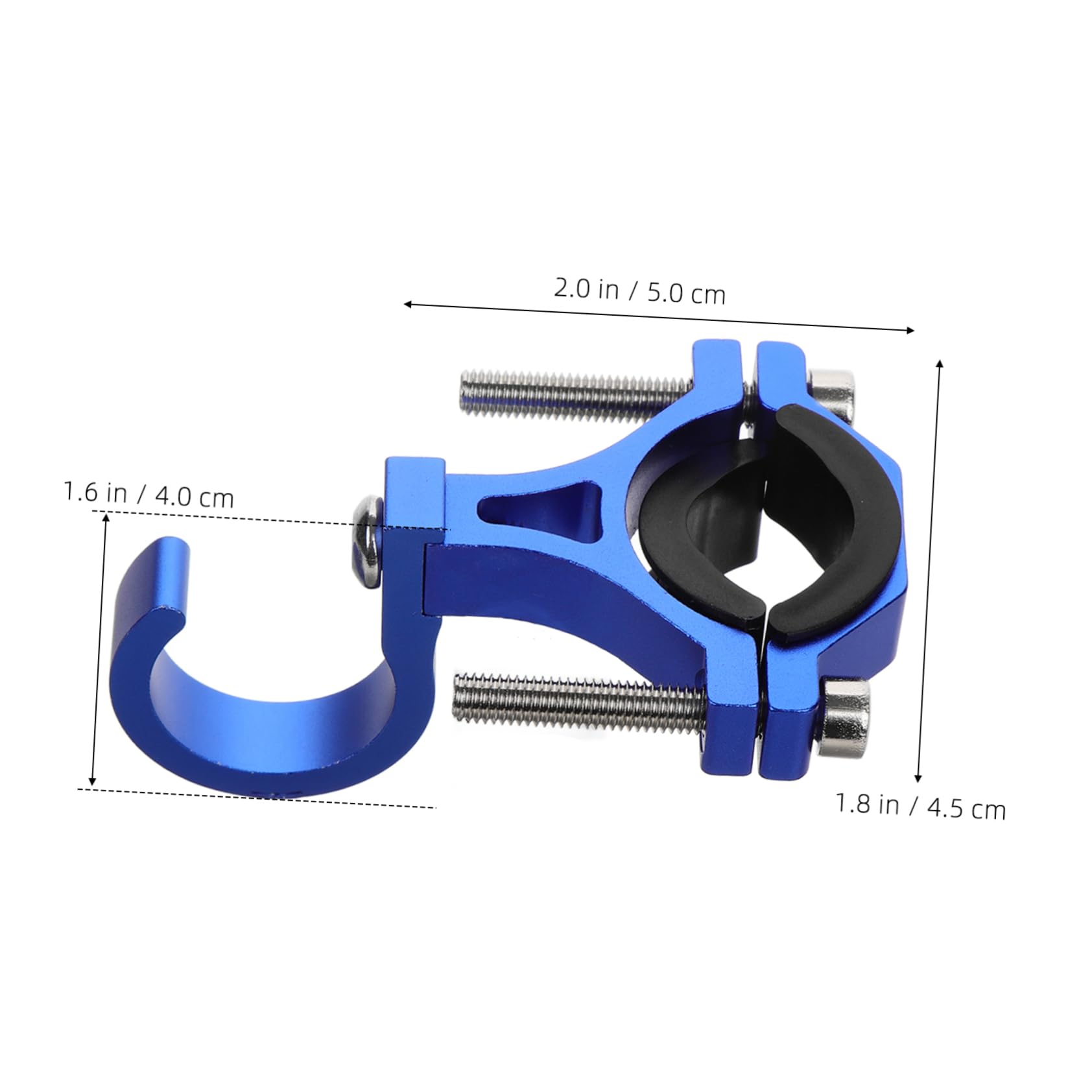 YARNOW Gancio Anteriore Licenza Estensori Accessori Per Scooter Alzate Guidato Scooter Elettrico Usb Kit Porta Carro Tampone Bullone Caricatore Auto Pro Lega Di Alluminio Blue