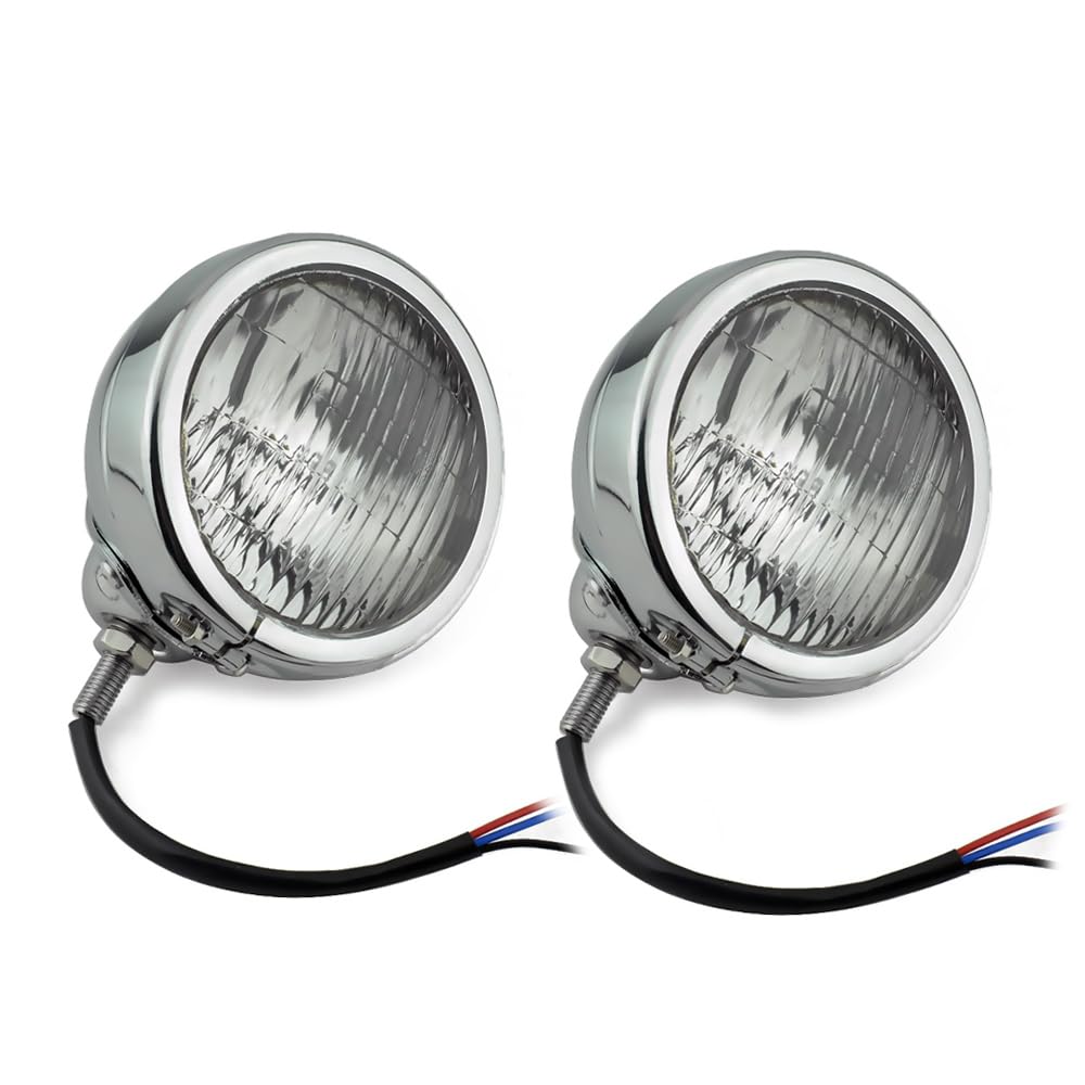 Motorcycle Headlights Motorbike Retro 4.5
