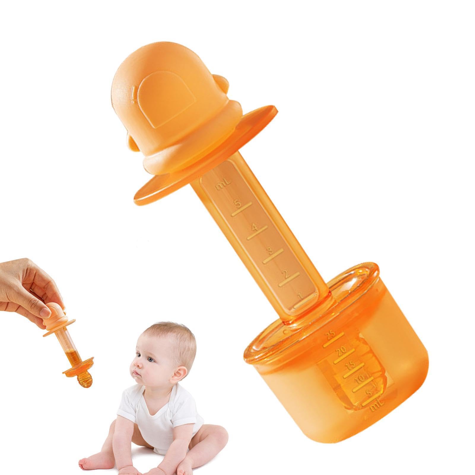 Baby Syringe Pacifier, Anti-Choking Oral Feeding Syringe, Adjustable Baby Medicine Pacifier, Detachable Baby Dispenser Pacifier, Medicine Feeding Syringe, Baby Feeder Dispenser Syringe