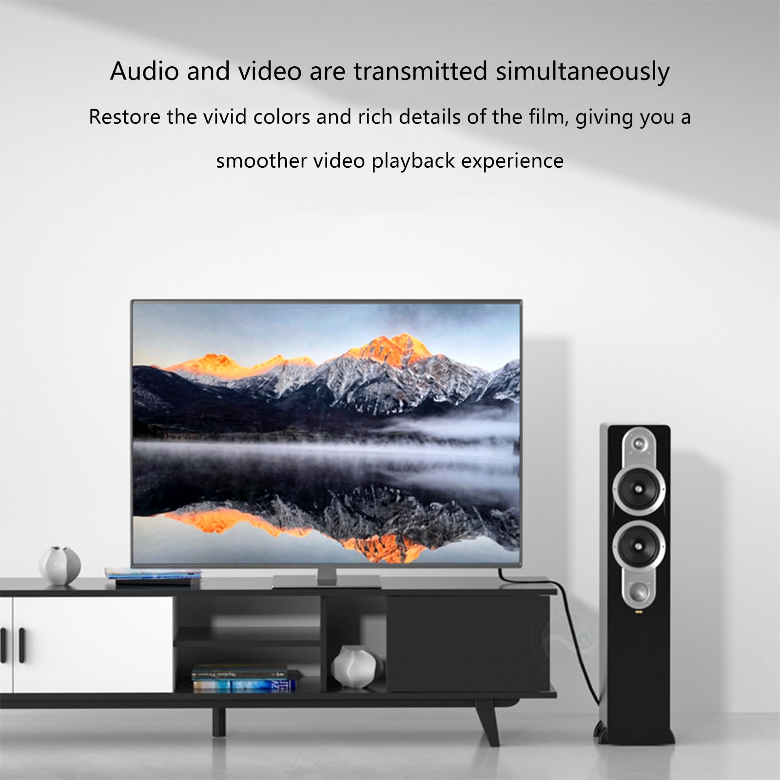 Cavo AUX da 30 cm a 10 m, cavo stereo maschio a maschio, connettori placcati oro, per lettori VCD Home Theater