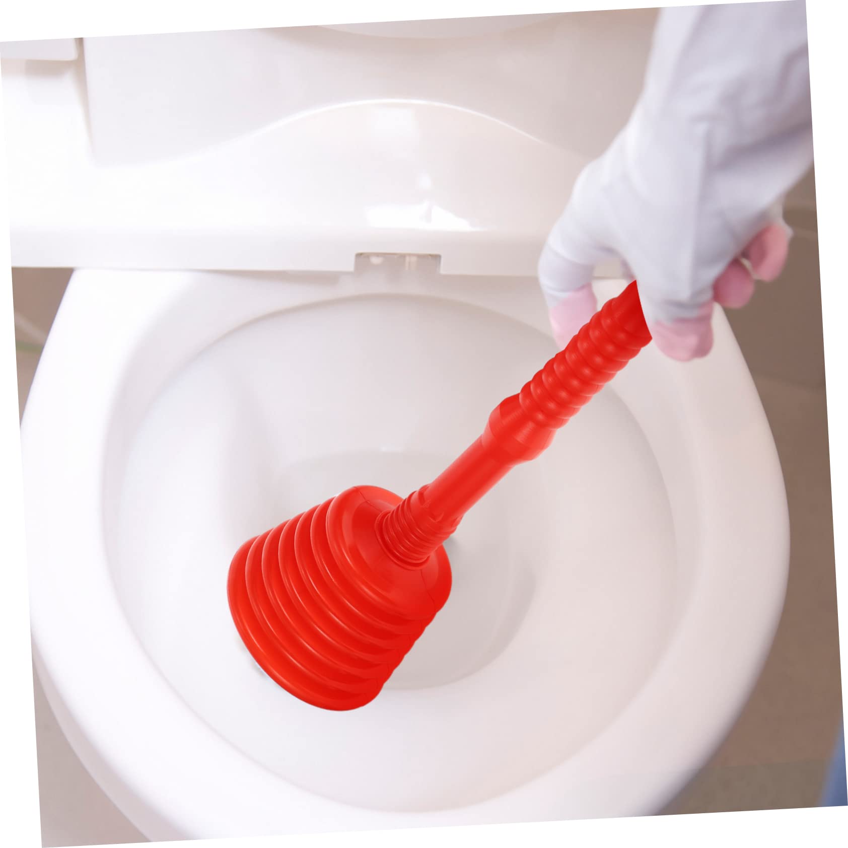 jojofuny 4pezzi Sturalavandini Gomma Strumento per Disostruire Tubature Facile Utilizzo e Resistente