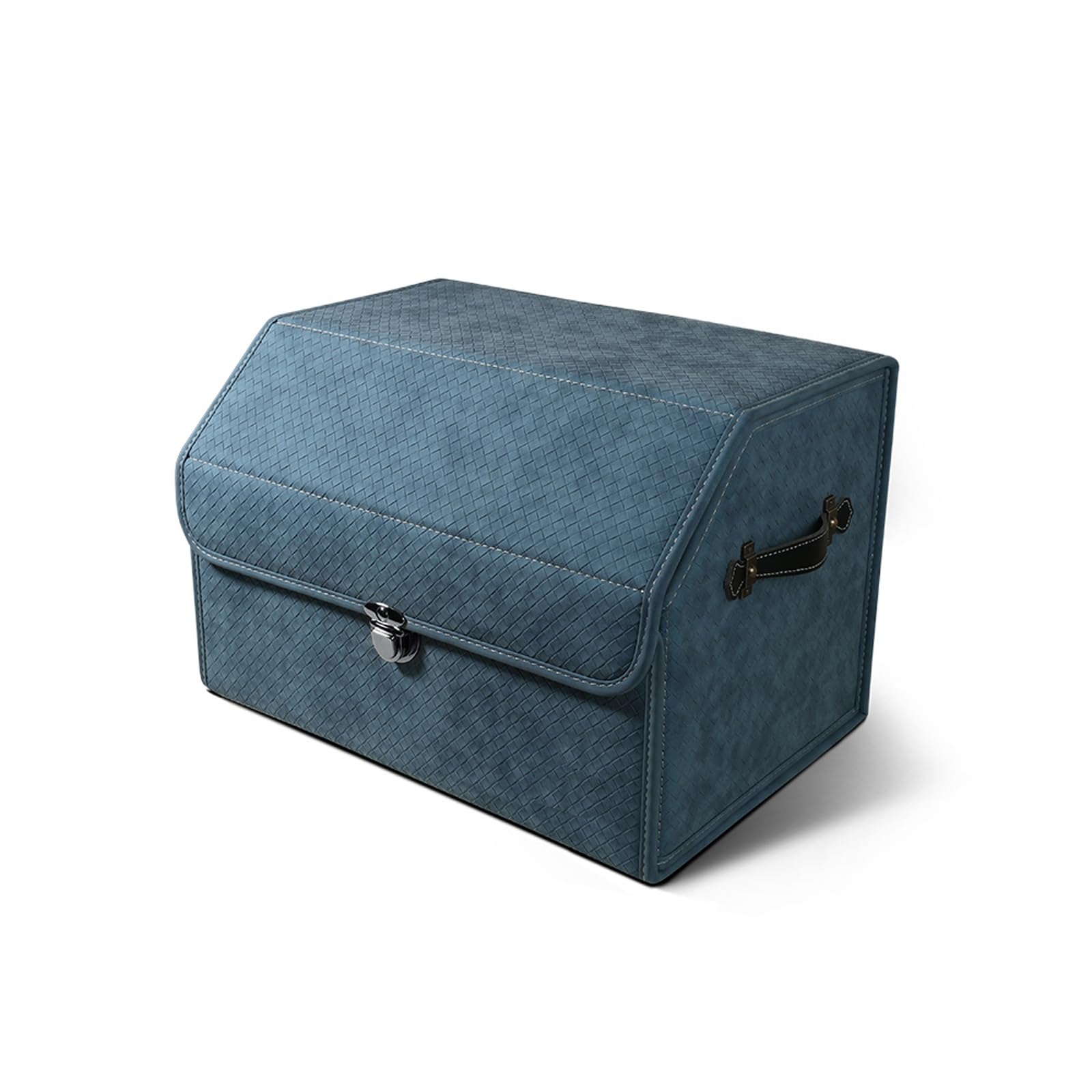 Dfrywdgsey Blue Trunk Organizer For Suv And Storage(Blue)