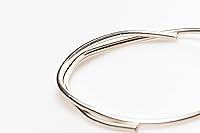Vista 2 de CRAFT WIRE Calibre 6, alambre de plata de ley 925 (redondo) extremadamente suave hecho en EE. UU. - 1 pie