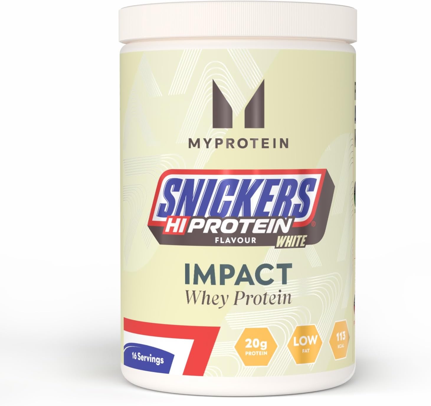 Myprotein Impact Whey Protein, Snickers White, 500g