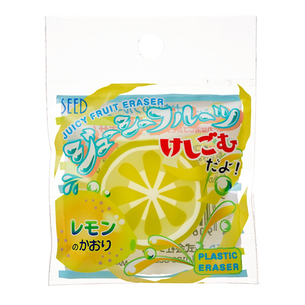 ぷよぷよ 消しゴム スキヤポデス クリアオレンジ ぷよぷよ 消しゴム