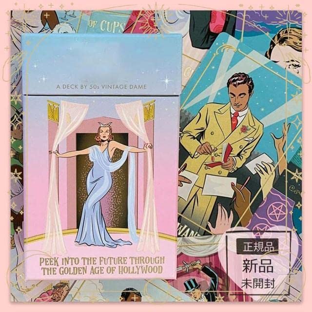 オーストラリア希少デッキ✨黄金時代のハリウッドにインスパイアされたタロットカード Amazon | オーストラリアデッキ黄金時代のハリウッドに