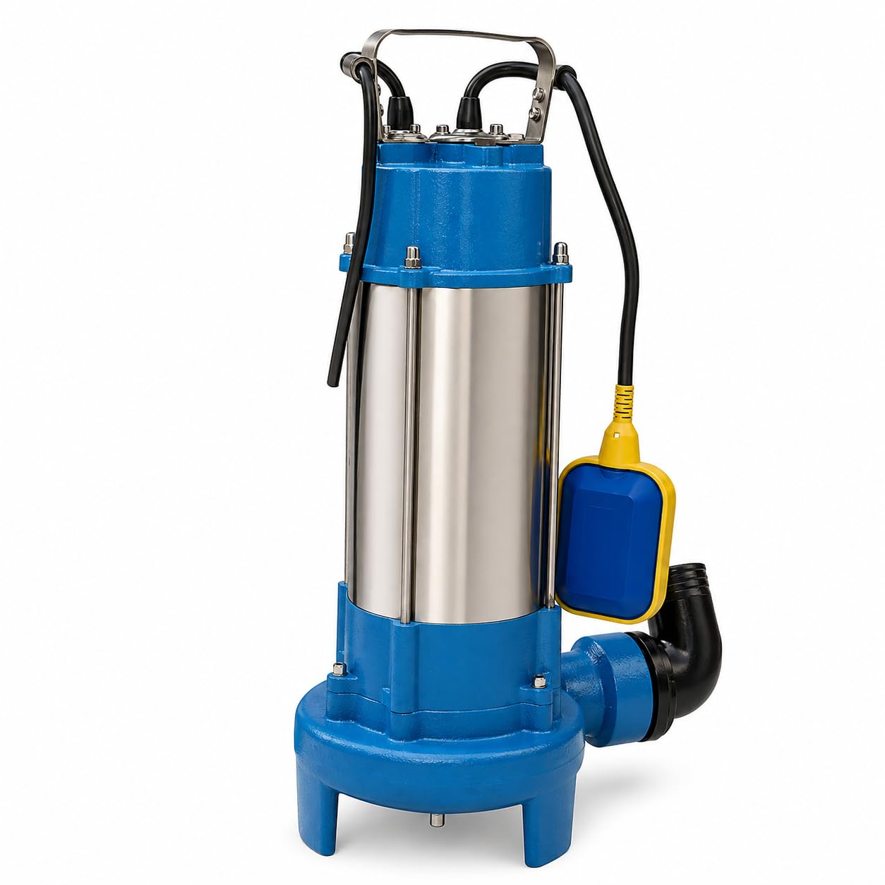 Bomba de Agua de Drenaje Sumergible con Triturador - 1300w - 151615