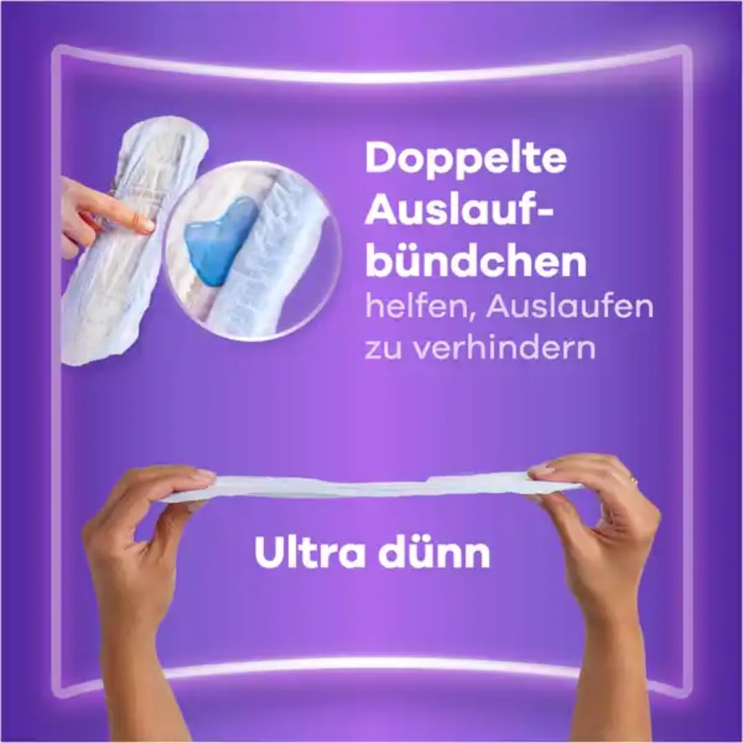Discreet Inkontinenz Long Big Pack Pads Binden Damenbinden 26 STÜCK x 5 Packungen
