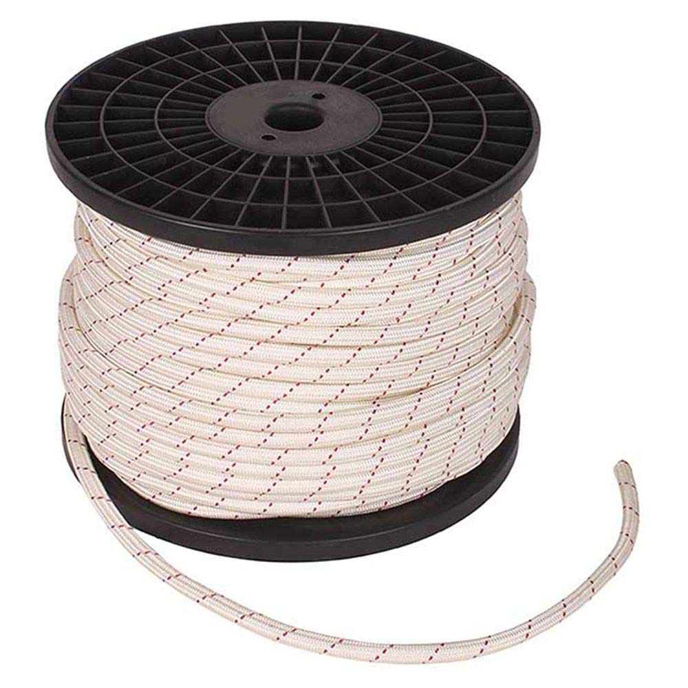 12mm 50 mtr Static Rope, Length, 21 KN Breaking Strength - Durable Nylon Construction, Ideal for for Rescue Operations, Caving, and Abseiling