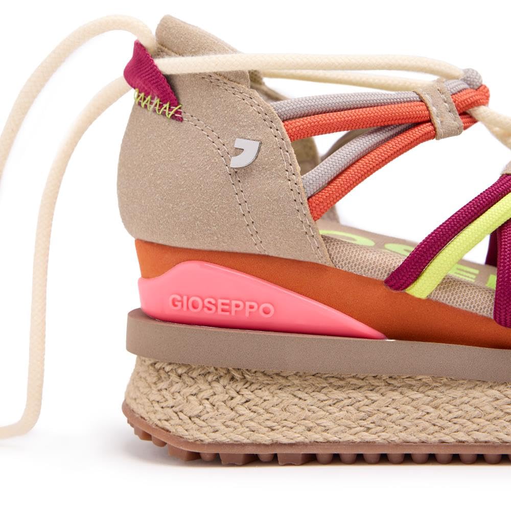 Sneakers Beige Tipo Espadrille con cuña para Mujer Tulare