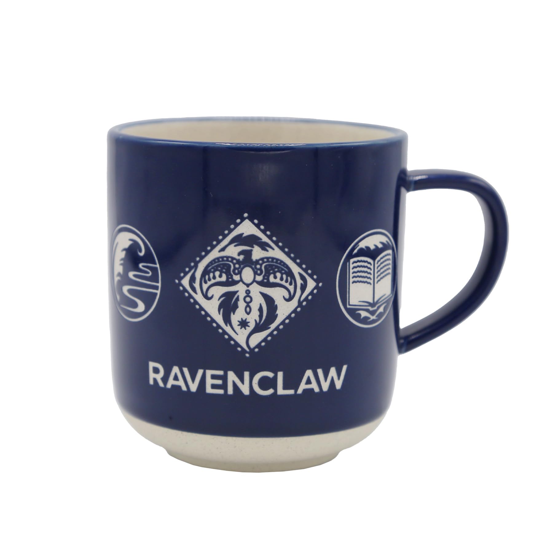 Harry Potter Ravenclaw Stoneware Mug, Blue Cup with House Crest, 470ml