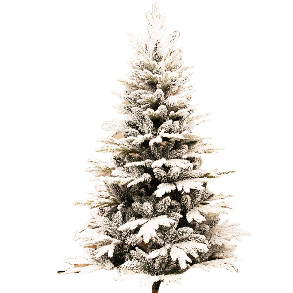 Sapin De Noël Artificiel Blanc 120 Cm - Décoration De Noël En PVC Pour La Maison, Branches Réalistes