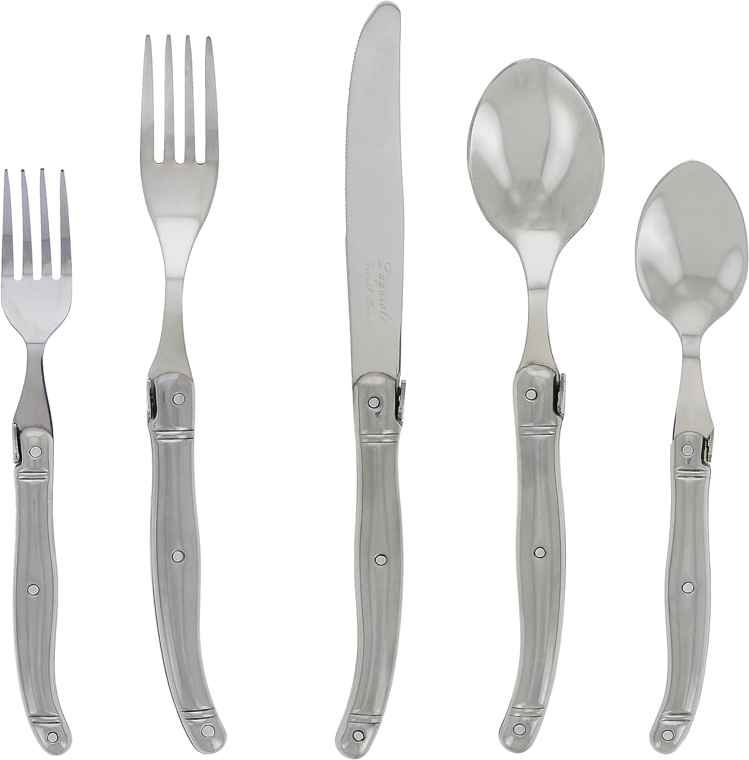 French Home LG126 20 Piece Flatware Set, Silver