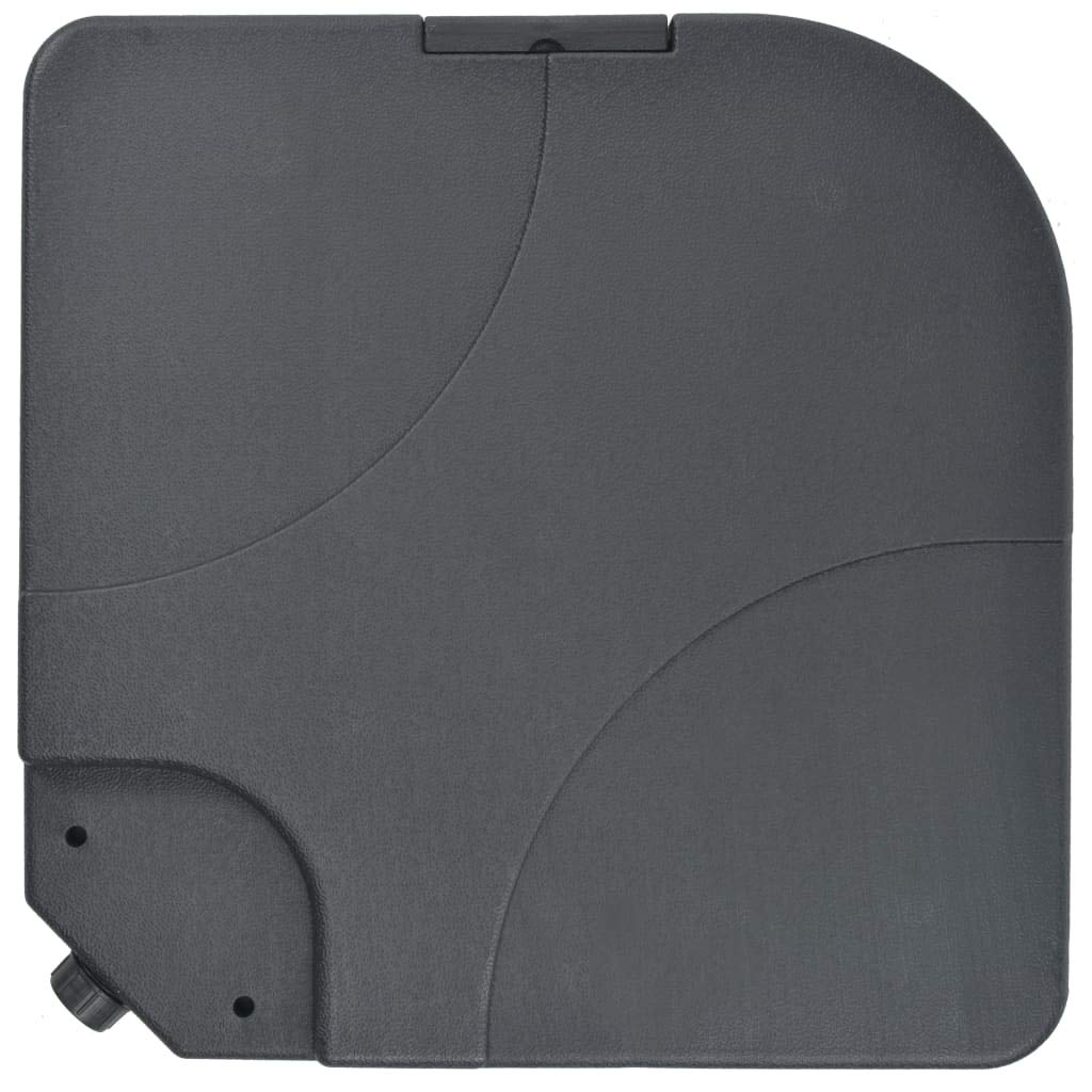 SKM Portable Parasol Base Sand/Water Filled 16 Gal