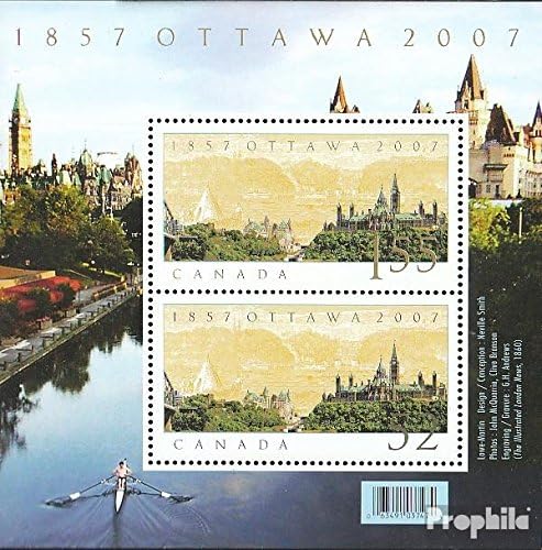 Canada block94 (Complete.Issue.) 2007 Ottawa (Stamps for Collectors) Water Sports
