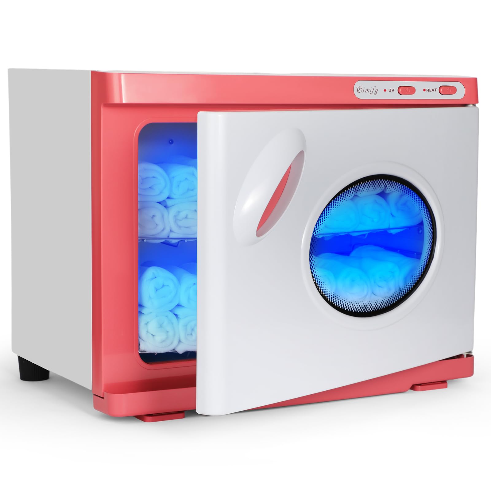 GimifyTowel Warmer For Facials, 23L Large Capacity Hot Towel Warmer with Auto Keep Warm Feature for SPA Massage Salon Heats Up Quick Towel Heater(Pink)