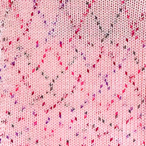 Image of Makromecity Softee Baby Yarn,%100 Premium Anti-Pilling Acrylic, 3.5 Oz, 273 yd (100gr /250 mt), Soft Yarn for Crocheting and Knitting (Pink Orchid, 3 Skeins)