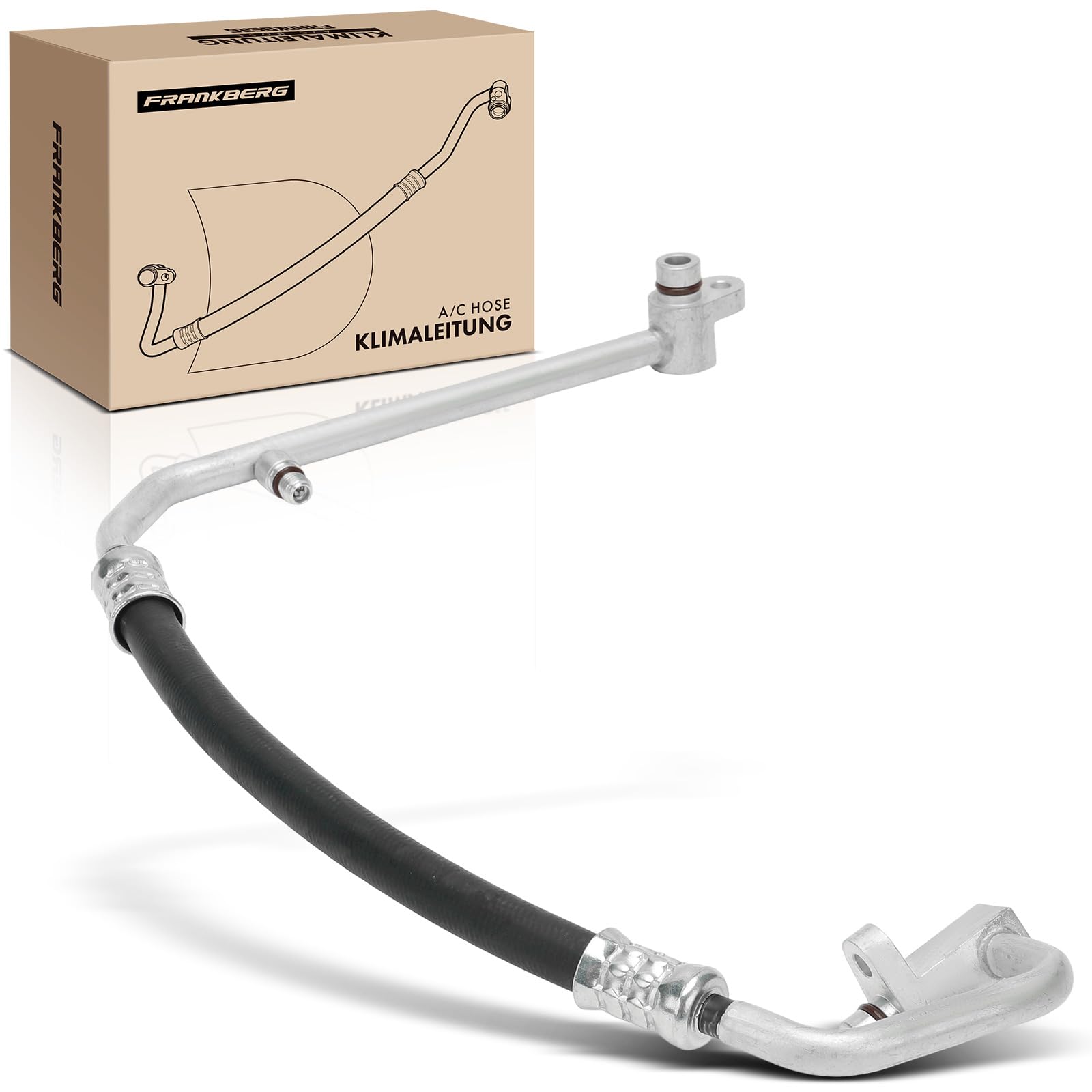 Frankberg Tubo di Carica Refrigerante Compatibile con Trafic II Bus JL 2.0 dCi 115 Vivaro Furgone X83 2.0 CDTi Trafic II Bus JL 2.0 dCi 90 Primastar Bus X83 dCi 120 Vivaro Combi X83 2.0 CDTi KTT160093
