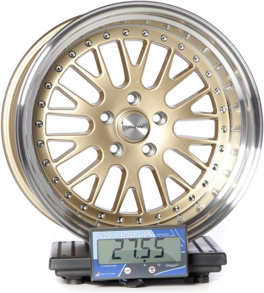 Circuit Performance CP21 18×11 Gloss Gold Wheel 5×114.3 [+20mm]