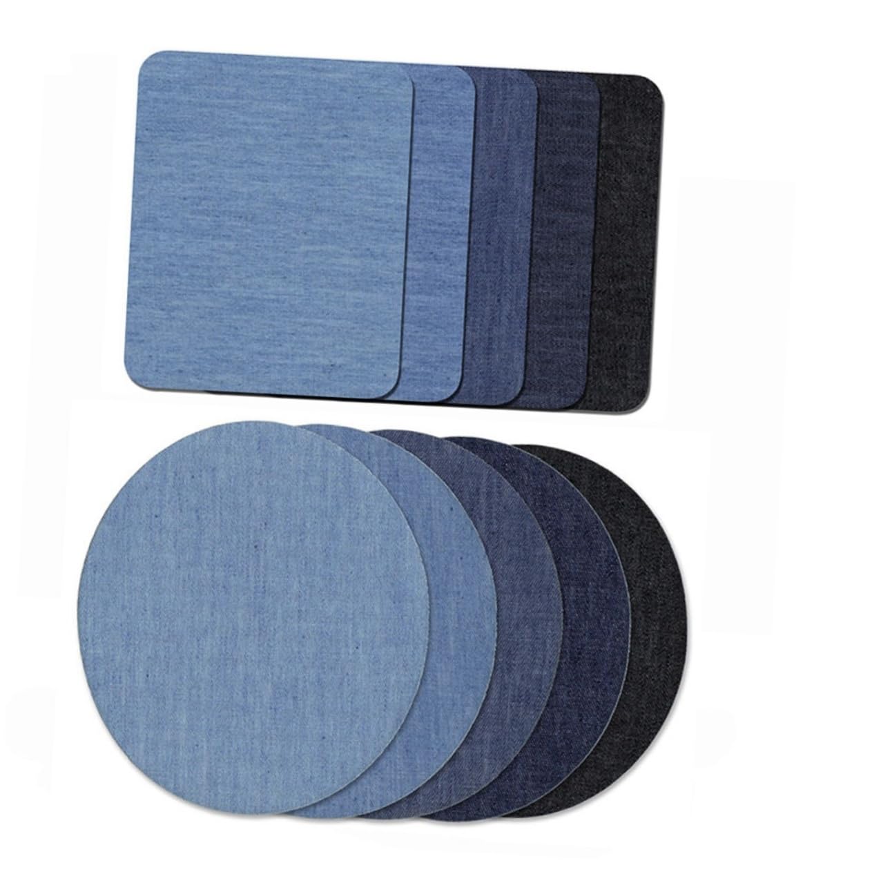 STOBOK 60 Stk repair patch fix patch Sewing es jeans es Knee es Elbow es Flicken aufbügeln Flicken für Kleidung für Hosen Klebstoff Stücke Denim Banner