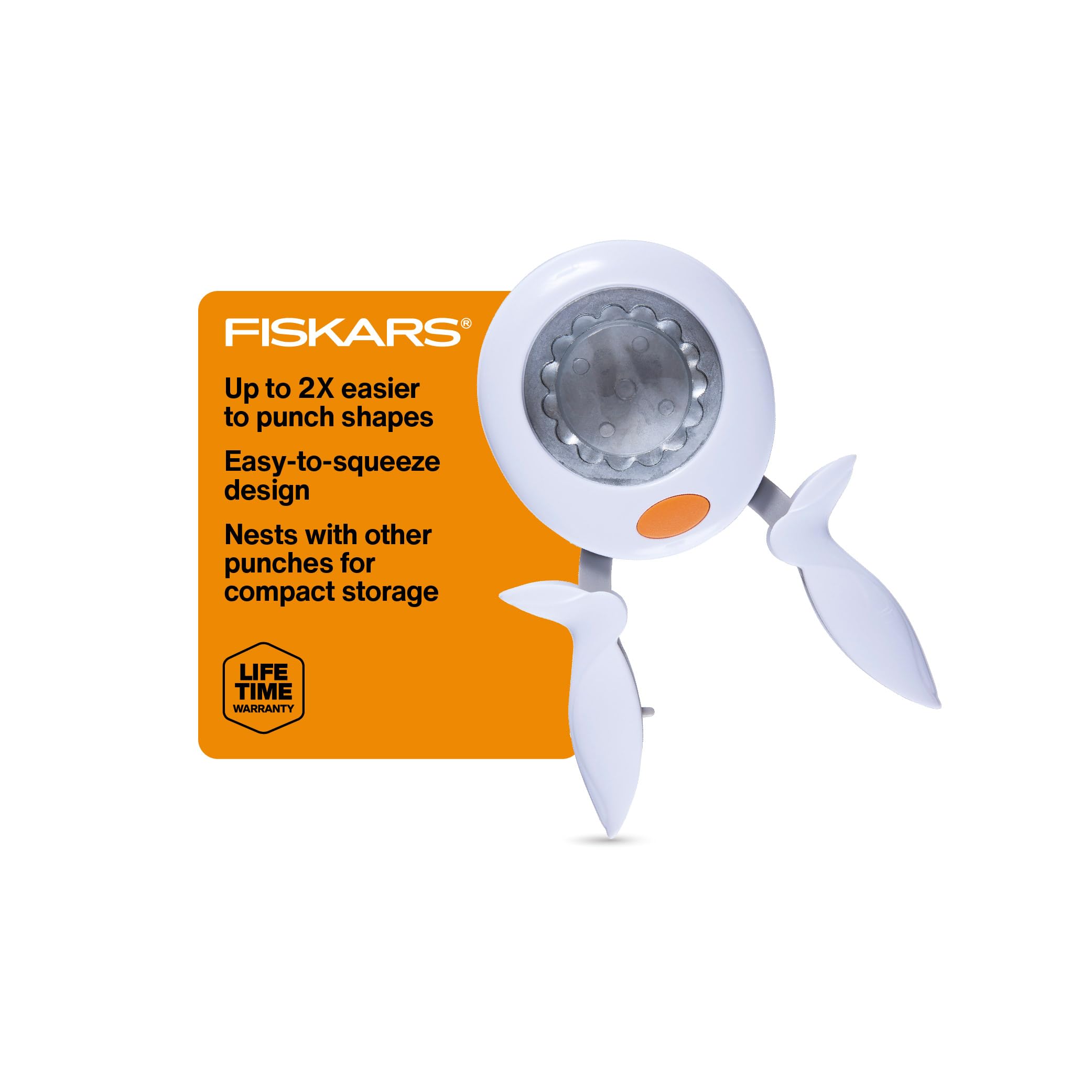 Fiskars X-Large Squeeze Punch, Seal Of Approval