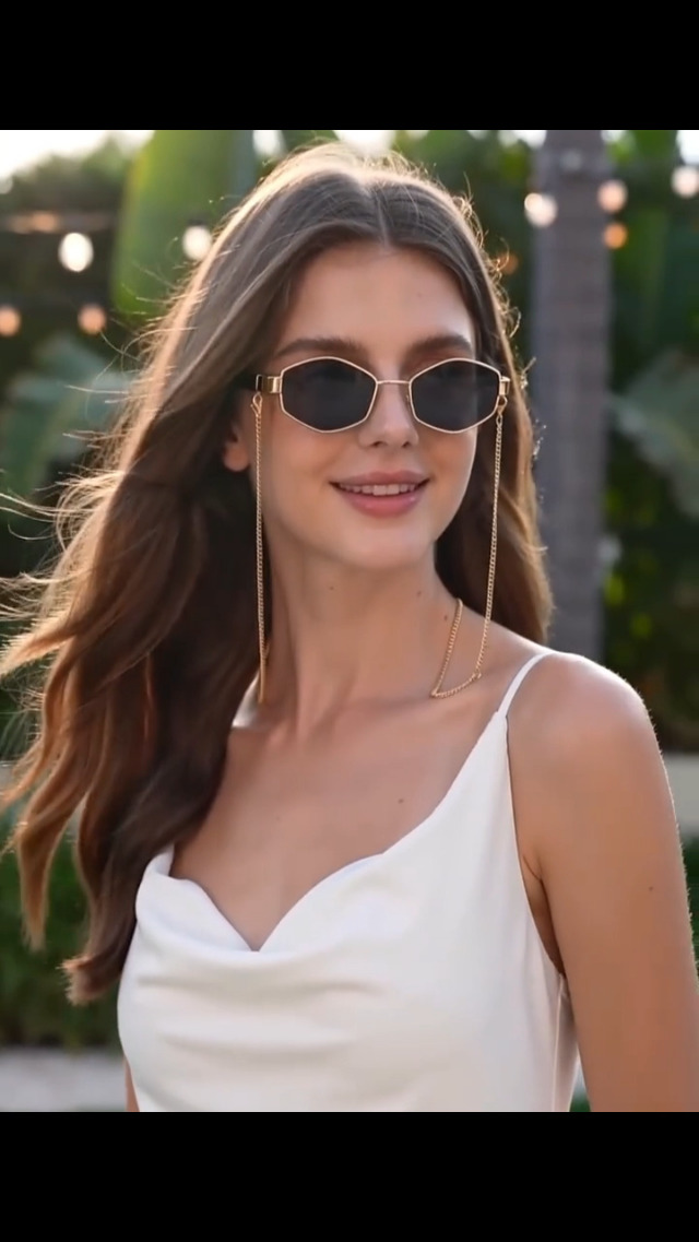 Amazon.com: willochra Vintage Sunglasses for Women with Chain