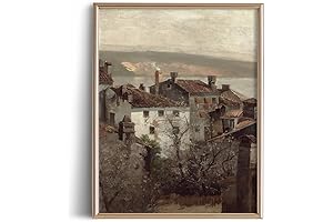 Rustic Farmhouse Wall Art Decor: Unframed Prints for Boho and French Country Style